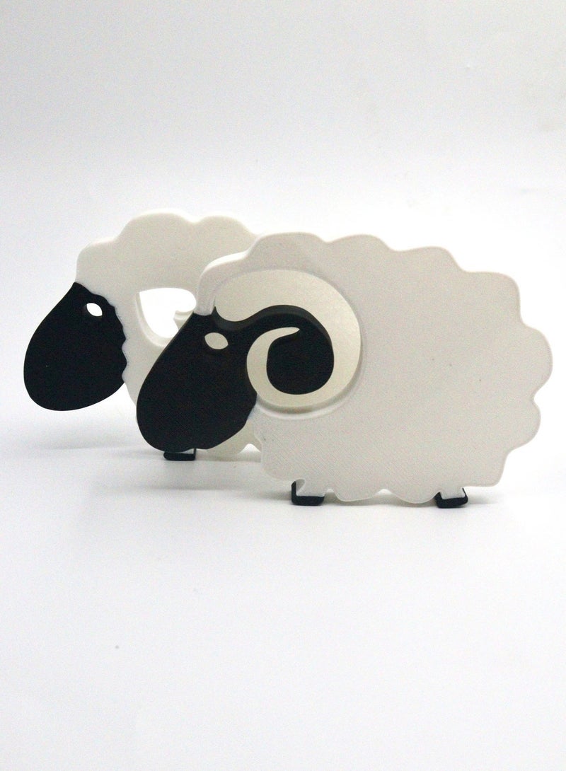 3D BROTHERS Eid Sheep – 2-Piece Set for Decoration & Giveaways - Image 4